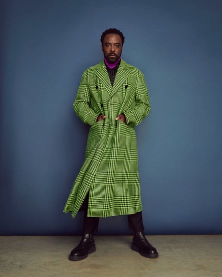 ‘ I was able to not be afraid’: coat, jumper and rollneck all by berluti.com.