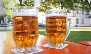 Beer from Heiligenstadt’s Drei Kronen Aichinger brewery