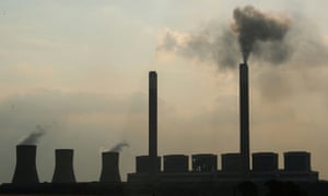 A coal-based power station in Africa