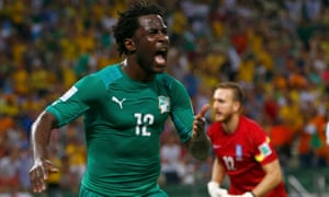 Ivory Coast’s Wilfried Bony