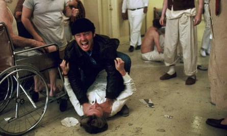 Jack Nicholson in One Flew Over the Cuckoo’s Nest