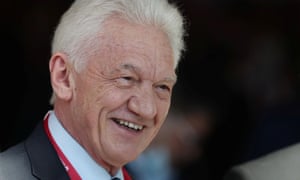 Russian businessman, Volga Group founder Gennady Timchenko attends the St. Petersburg International Economic Forum in Saint Petersburg, Russia, June 4, 2021.