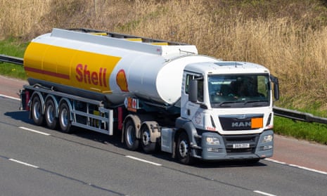 Shell truck