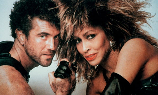 Mel Gibson and Tina Turner in George Miller’s Mad Max Beyond Thunderdome.