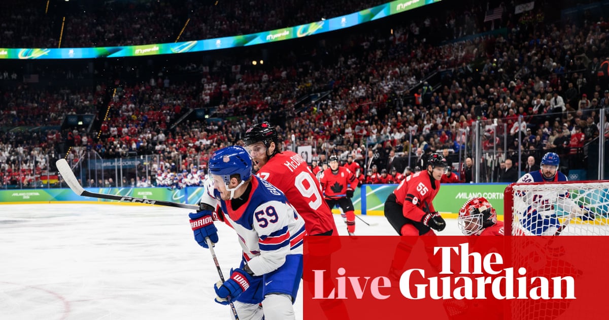 Winter Olympics men’s ice hockey final: Canada v USA – live