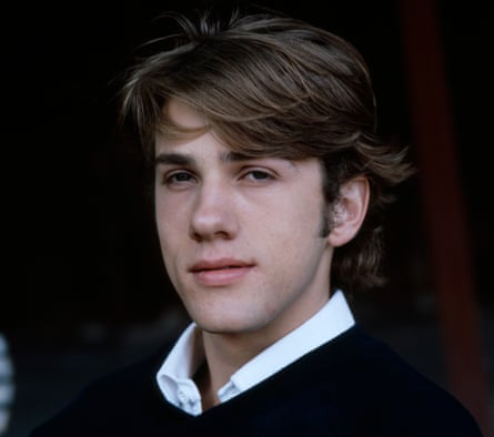 Christoph Waltz as a young actor in 1977