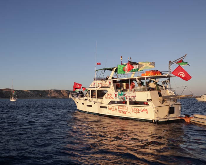 Australia news live: Albanese government urged to protect Australians on aid ships bound for Gaza; search for Dezi Freeman scaled back