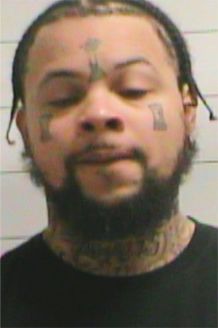 Antoine Massey in an image provided by the Orleans parish sheriff’s office.