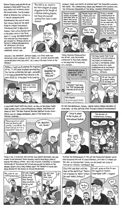 David Squires on … Thomas Tuchel adapting to life in the impossible job, panel 1