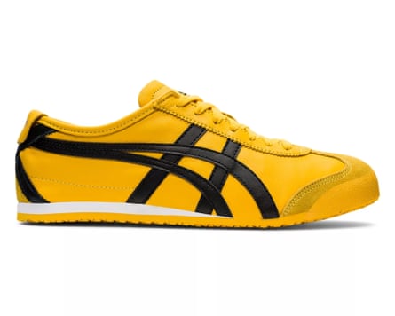 Yellow and black Onitsuka Tiger MEXICO 66