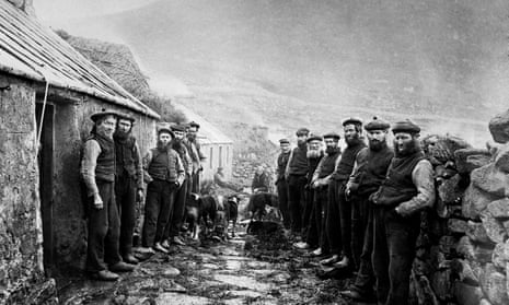 Inhabitants on the island of St Kilda, in the Outer Hebrides, were evacuated in 1930.