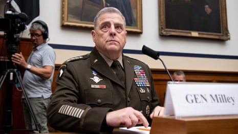'I want to understand': top US general defends studying critical race theory in military – video