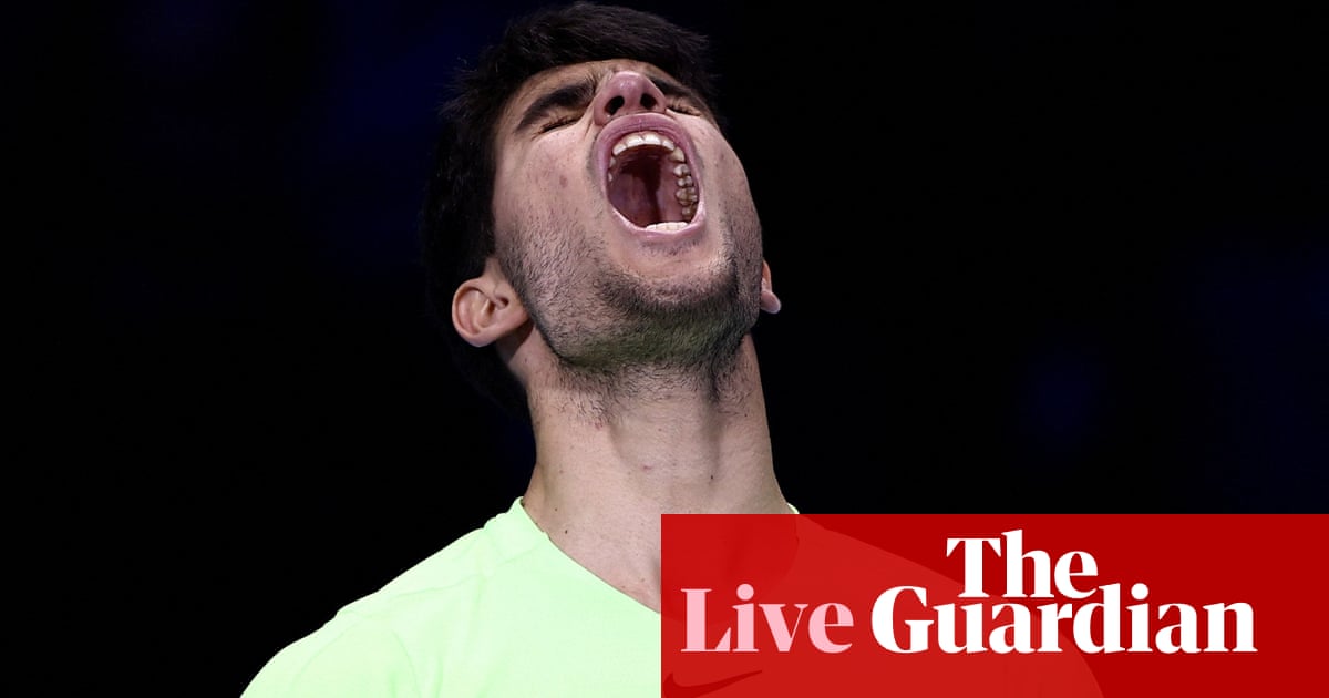 Carlos Alcaraz beats Daniil Medvedev to reach semis at ATP Finals – as it happened | ATP Finals | The Guardian