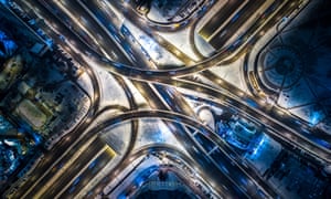Roads in Moscow illuminated at night. ‘The environment is ever-changing.’