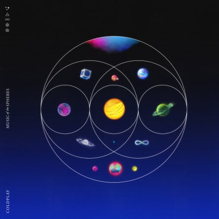 The artwork for Music of the Spheres.
