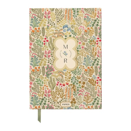 Papier Fairy Fields Foiled Hardback Lined notebook