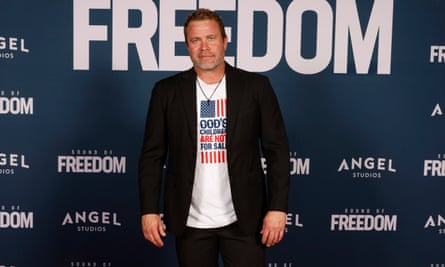 Tim Ballard attends the premiere of Sound of Freedom in Vineyard, Utah