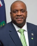 Andrew Fahie, the prime minister of the British Virgin Islands.