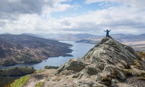 Loch Katrine and the summit of Ben A’an