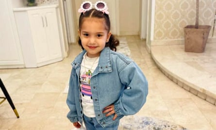 Hind Rajab, who was killed fleeing Gaza City with her family in January 2024