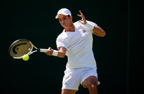 Rafael Jodar holds early against Felix Gill.