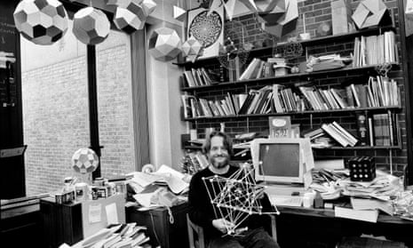 John Horton Conway in his office at Princeton University in 1993. He had an extrovert Pied Piper persona, and his classes were invariably oversubscribed.
