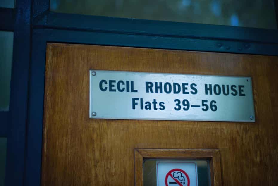 Sign at Cecil Rhodes House