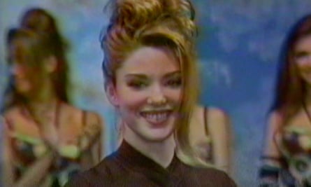 Kate Dillon, in footage from the 1991 contest