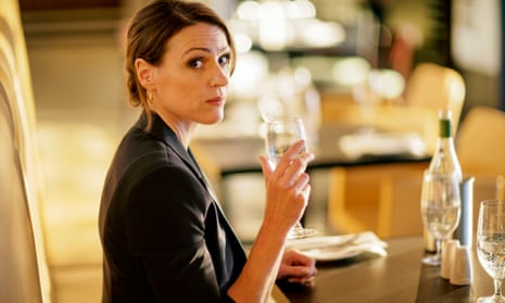 Unravelling in the aftermath of her husband’s affair … Suranna Jones as Gemma in Doctor Foster.