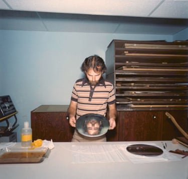 Production of the Voyager Golden Record, 1977Records detailing spoken greetings in various human languages, nature sounds and music selections were placed aboard each of the two Voyager interstellar probes that took off for Jupiter and Saturn in 1977. The spacecraft were allowed to continue beyond their targets and are now travelling in interstellar space. Read more about the golden records here