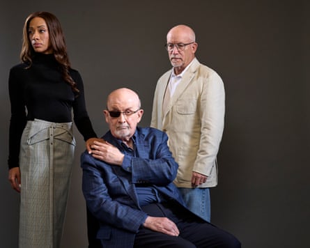 Griffiths, Rushdie and Gibney grouped together
