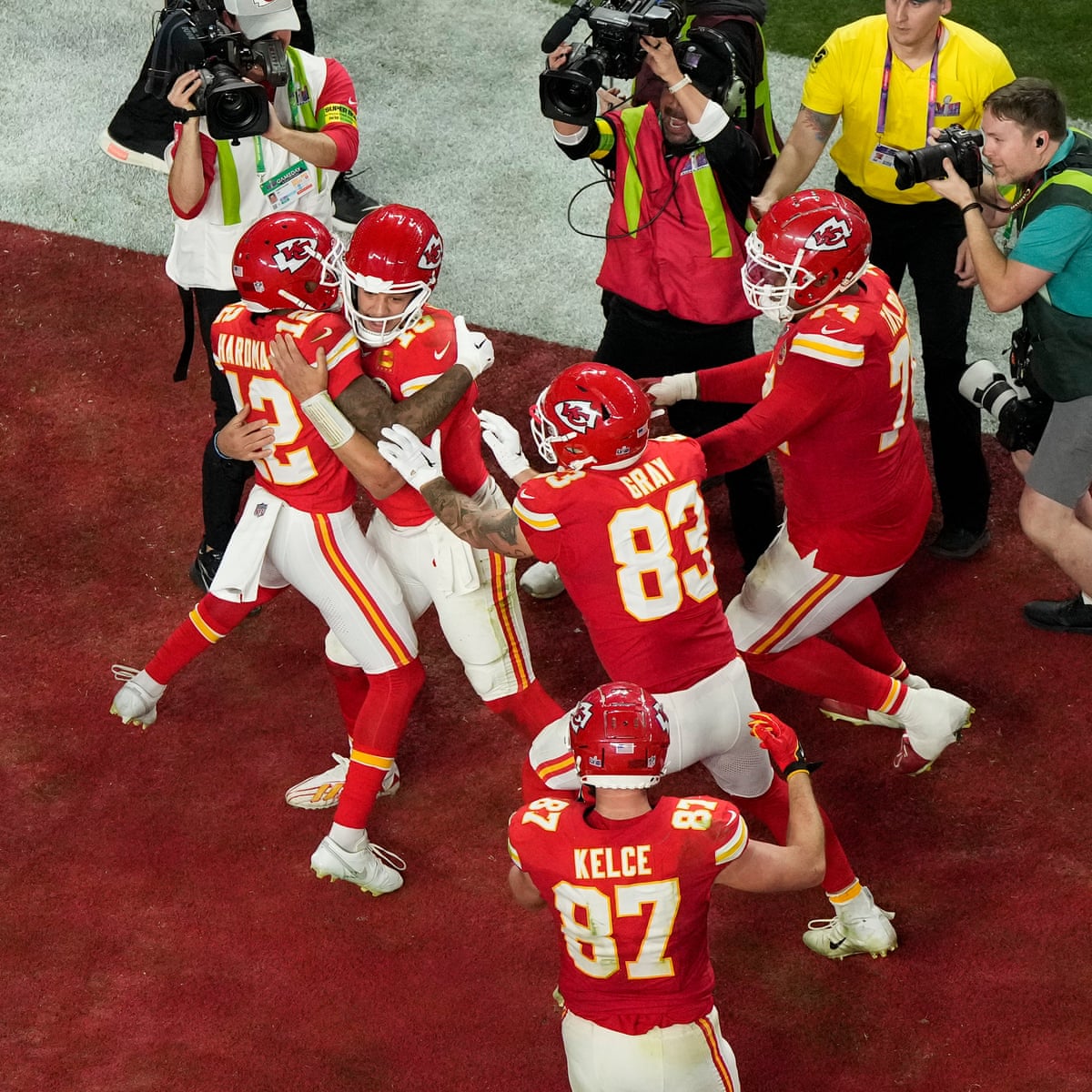 Super Bowl 2024: Chiefs stun 49ers in overtime for second straight NFL title | Super Bowl | The Guardian