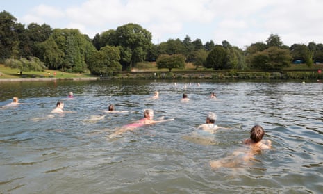 In at the deep end: the activists plunging into the wild swimming campaign, Swimming