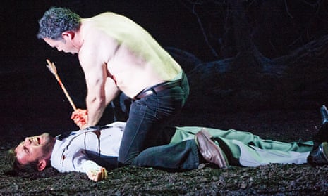 A violent scene from Guillaume Tell at the ENO