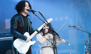 Onstage at Glastonbury, 2014.