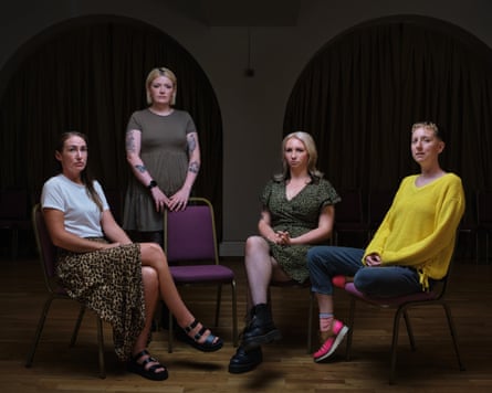 Shannon, Robyn, Jenni and Natalie in Lover, Liar, Predator.