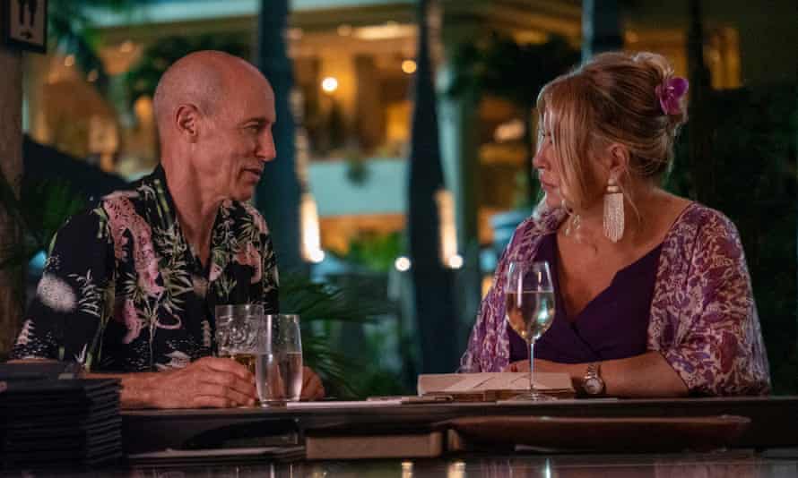 Jon Gries as Greg, at a bar with Tanya