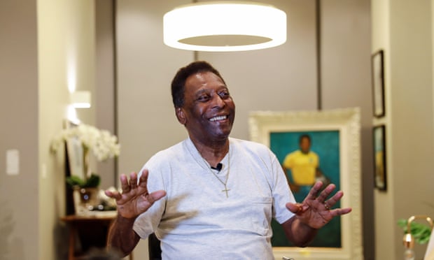 Pelé, seen here in November, will this summer mark celebrate the 50th anniversary of his third World Cup triumph.