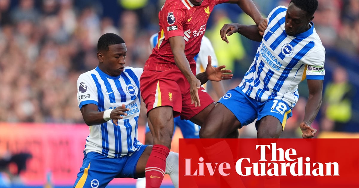 Brighton v Liverpool: Premier League live
