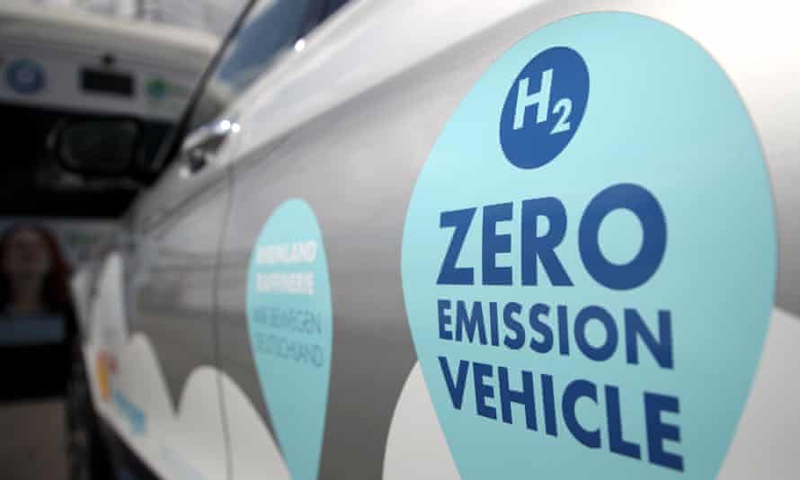 A vehicle at a hydrogen production plant in Germany. Hydrogen is far more expensive to produce than conventional fuels.