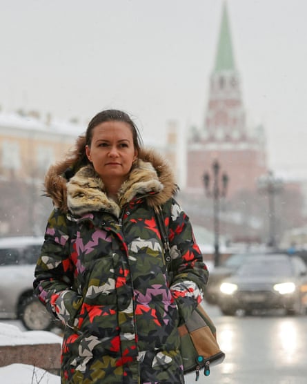 Maria Andreeva in Moscow.