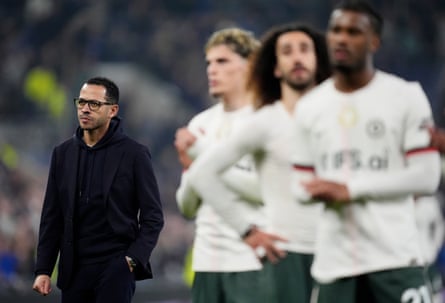 Liam Rosenior on the pitch with Chelsea