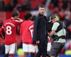 Manchester United hosts Manchester City amid fan protests at Old Trafford