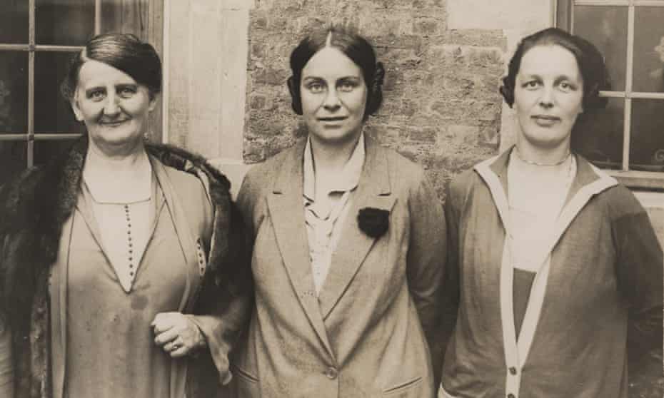 Women’s Engineering Society founding members Laura Willson, Caroline Haslett (its first secretary) and Margaret Partridge.