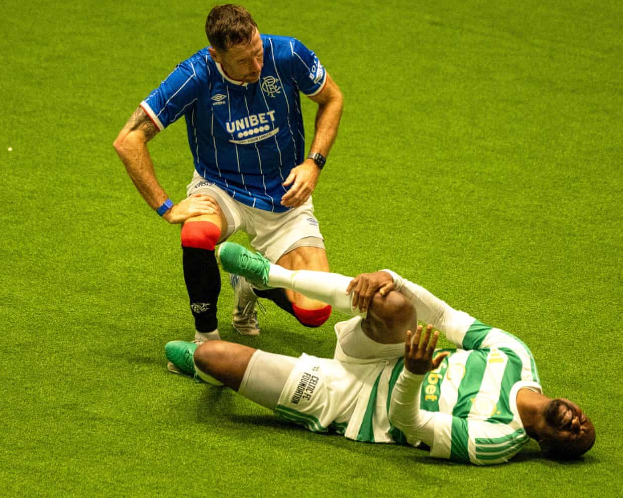 Rangers' post-match tension
