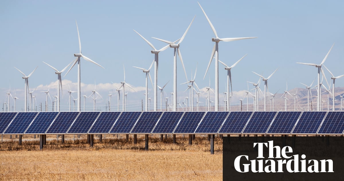 Study: wind and solar can power most of the United States | John Abraham | Environment | The Guardian