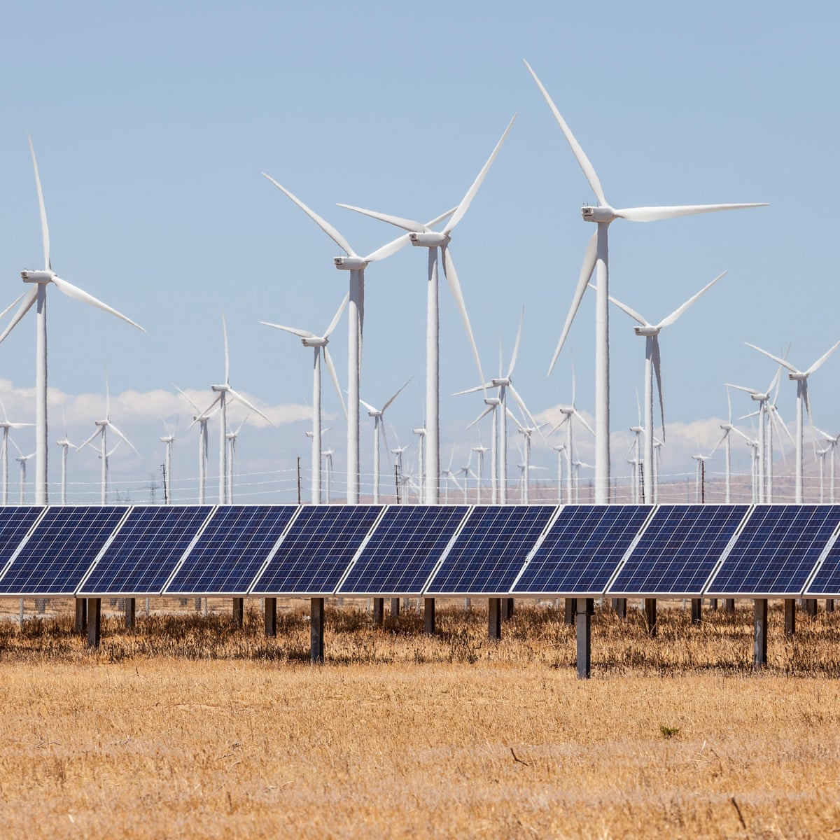 Study Wind And Solar Can Power Most Of The United States Renewable Energy The Guardian