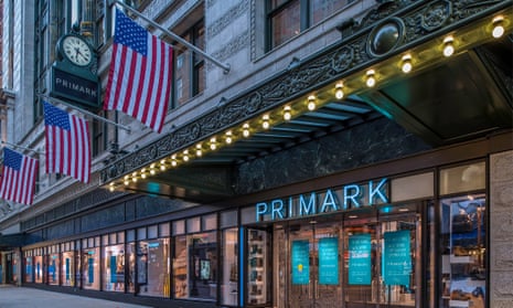 Primark store in Boston, Massachusetts