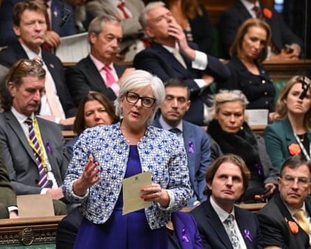 Caroline Voaden speaks in parliament