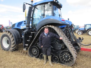 The powerful New Holland T8.435 tractor
